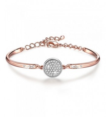 Valentines Swarovski Crystal Bracelet Adjustable