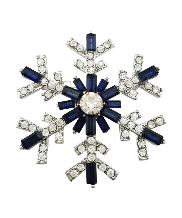 SELOVO Womens Sparkly Snowflake Crystal