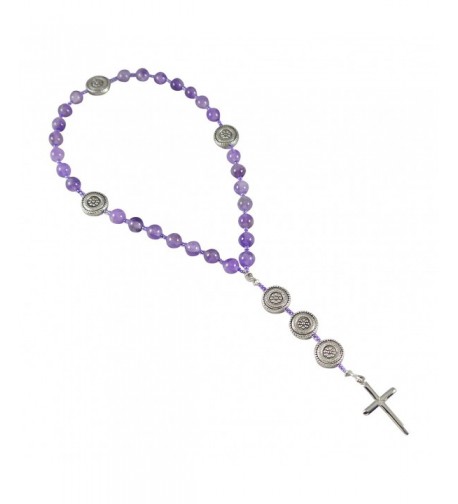 Anglican Rosary Beads Amethyst Instruction