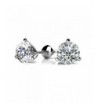 Zirconia Sterling Silver Martini Earrings