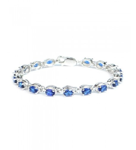 Elensan Sapphire Fashion Bracelet Sterling