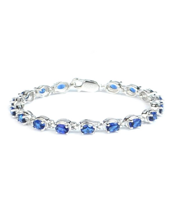 Elensan Sapphire Fashion Bracelet Sterling
