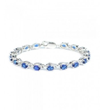 Elensan Sapphire Fashion Bracelet Sterling