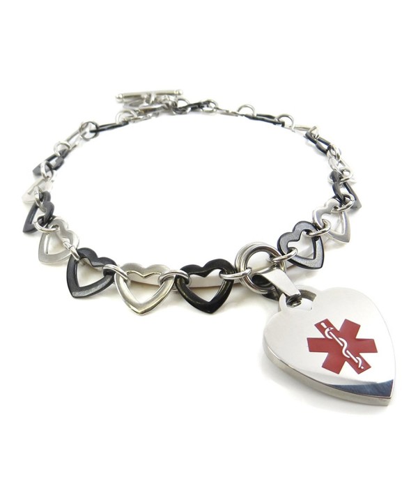 MyIDDr Pre Engraved Customized Medical Bracelet