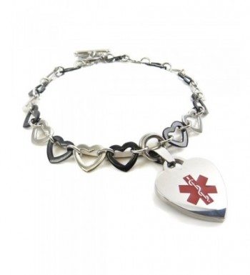 MyIDDr Pre Engraved Customized Medical Bracelet