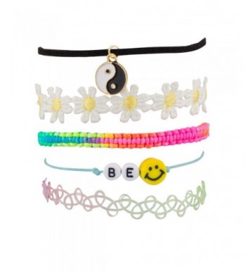 Lux Accessories Rainbow Sunflower Bracelet