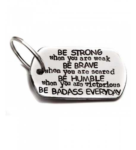 Be Badass Everyday Stamped Aluminum