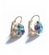 UPSERA Bright Diamond Leverback Earrings