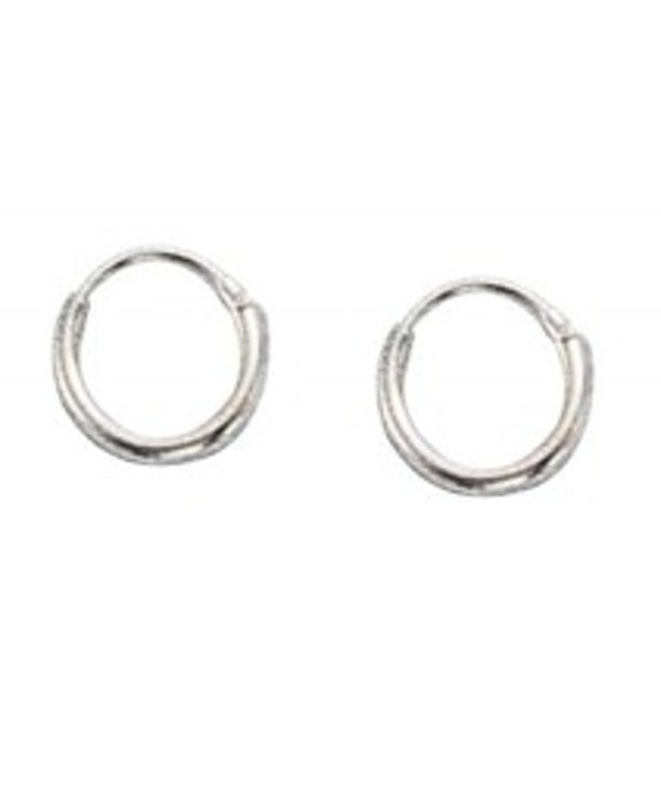 Sterling Silver Diameter Endless Earrings