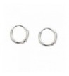 Sterling Silver Diameter Endless Earrings