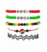 Lux Accessories Marijuana Rasta Bracelet