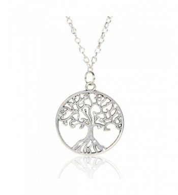 Chain Pendant Necklace Sterling Silver