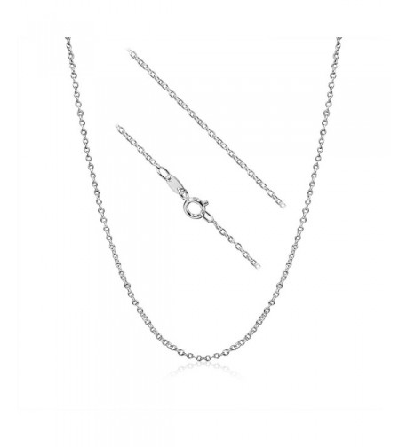 Sterling Silver 1 5mm Cable Necklace