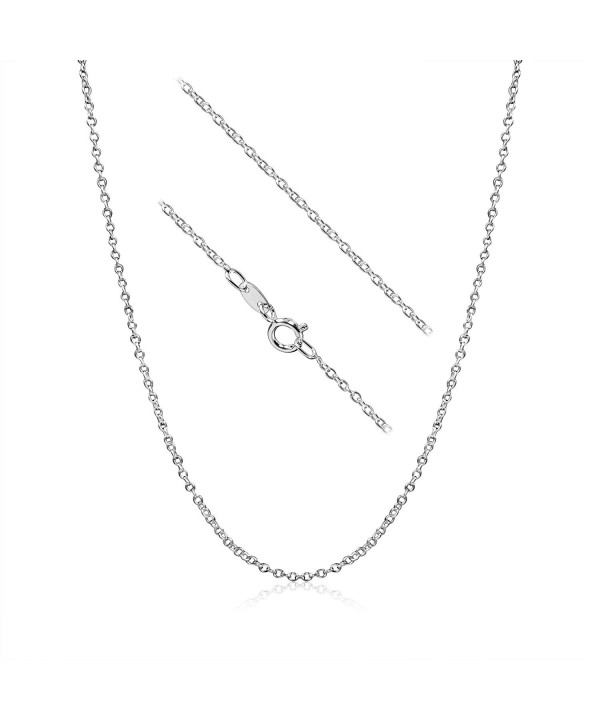 Sterling Silver 1 5mm Cable Necklace