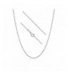 Sterling Silver 1 5mm Cable Necklace