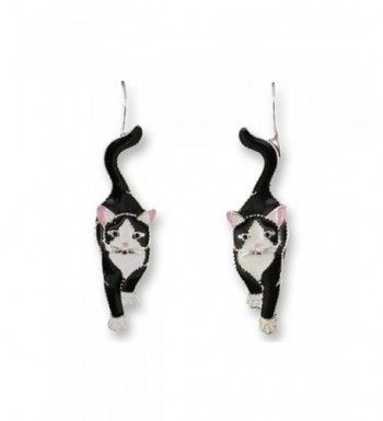 Socks Enameled Dangle Earrings 1 25