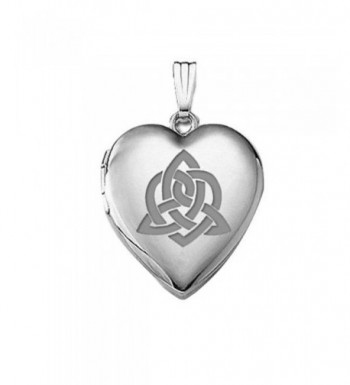 Sterling Silver Sisters Celtic Locket