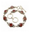 Bracelet CARNELIAN Sterling Jewelry Birthday