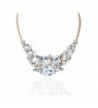 Miraculous Garden Rhinestone Necklace Crystal