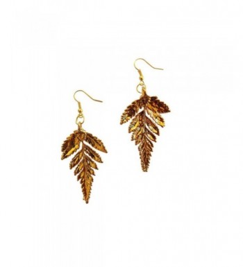 Dipped Plated French Dangle Earrings