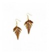 Dipped Plated French Dangle Earrings