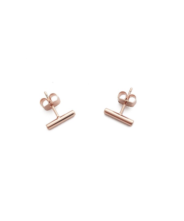 Midi Plated Rounded Earrings HONEYCAT