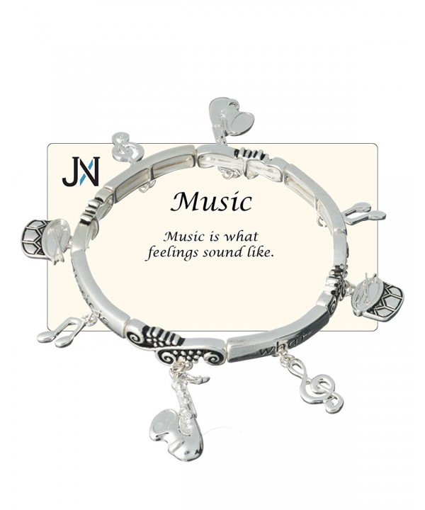 Music Theme Charm Bracelet feelings