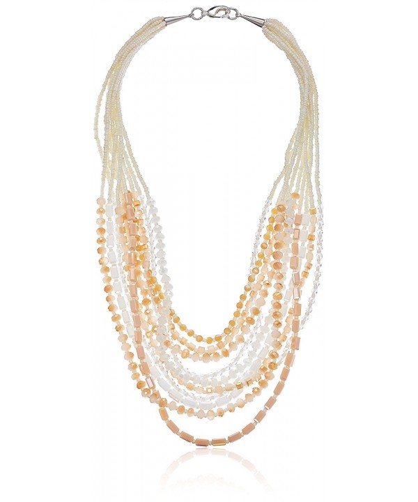 Panacea Crystal Statement Strand Necklace