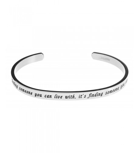 finding someone Inspirational Bracelet Bangle