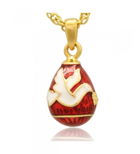 MYD Jewelry Enameled Pendant Necklace