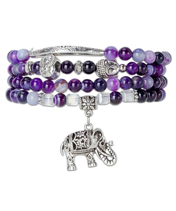 Silver Elephant Bracelet SPUNKYsoul Collection