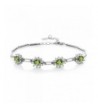 Gemstone Birthstone Sterling Bracelet Extender