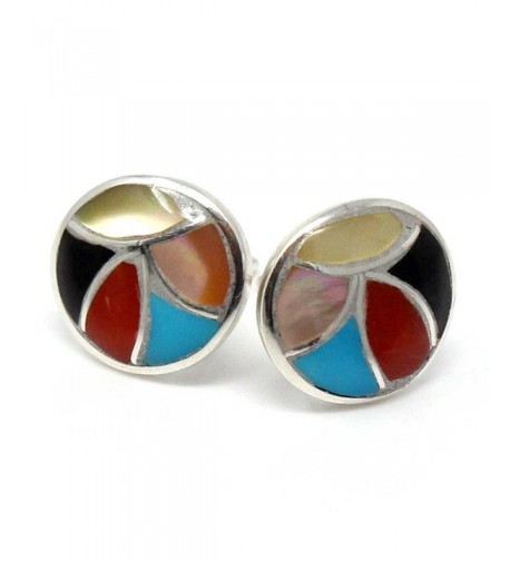 Multi Color Channel Earrings Leekya