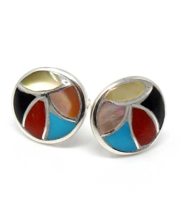 Multi Color Channel Earrings Leekya