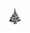 Christmas Brooch Vintage Tree Holiday
