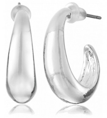 Napier Classics Silver Tone Earrings