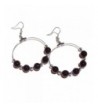 Faceted Black Onyx Gemstone Earrings