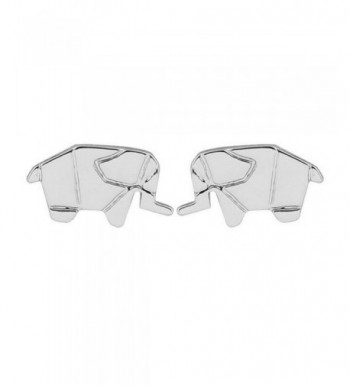 Elephant Stud Earrings Jewelry Silver