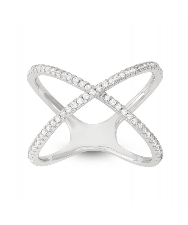 Sterling Silver CZ Womens Ring