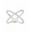 Sterling Silver CZ Womens Ring