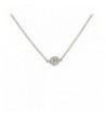 Lux Accessories Delicate Simple Round /"M/" Initial Name Pendant Necklace.