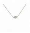 Lux Accessories Delicate Initial Necklace