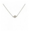 Lux Accessories Delicate Initial Necklace