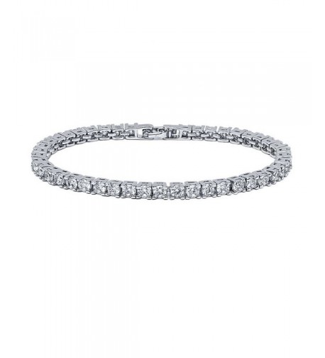 VPKJewelry Diamonique Rhodium Plated Bracelet