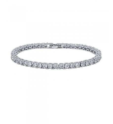 VPKJewelry Diamonique Rhodium Plated Bracelet