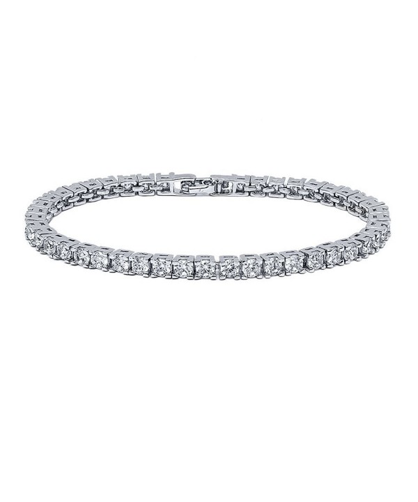 VPKJewelry Diamonique Rhodium Plated Bracelet