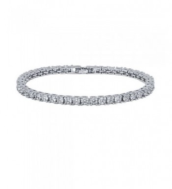 VPKJewelry Diamonique Rhodium Plated Bracelet