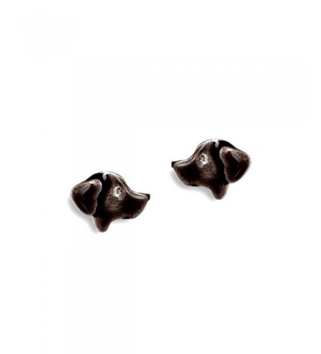 Chocolate Labrador Earrings Magic Zoo