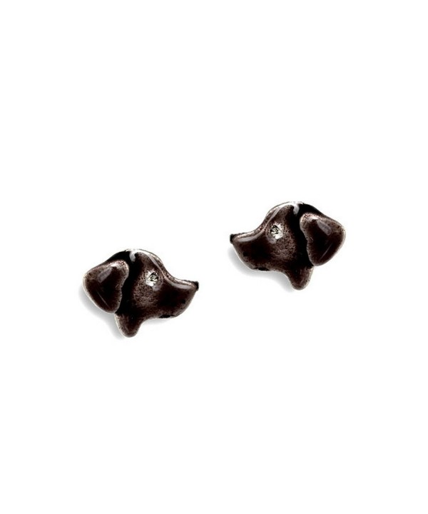 Chocolate Labrador Earrings Magic Zoo