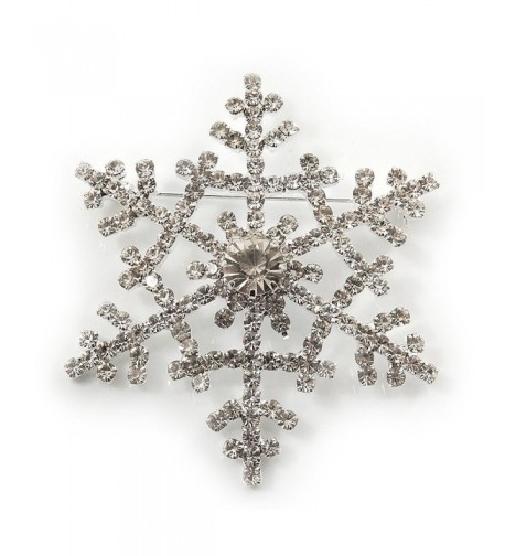 Swarovski Crystal Christmas Snowflake Plating